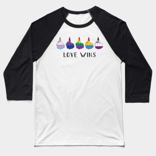 Love wins Baseball T-Shirt